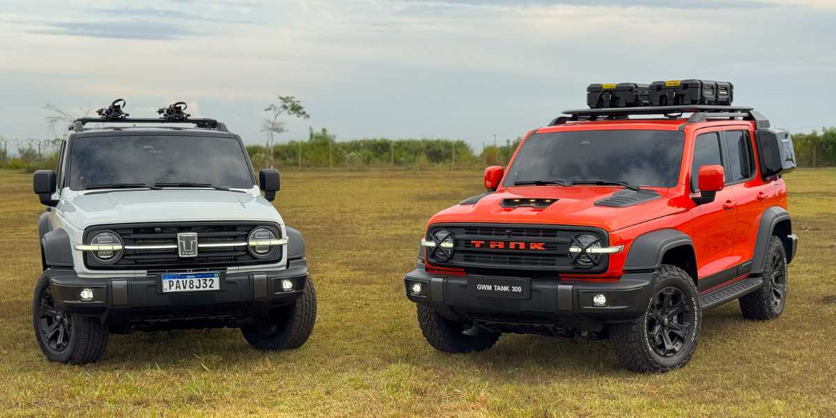 GWM apresenta linha de acessórios para o Tank 300 com preços competitivos e ampla variedade