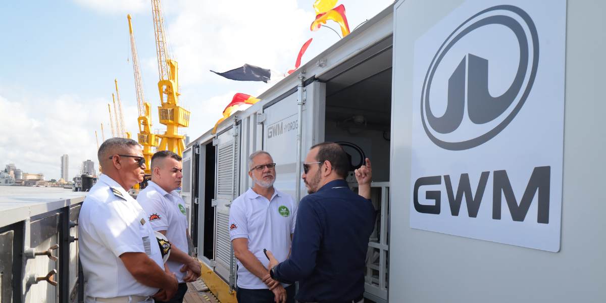 GWM recebe comandantes amazônicos para vivência prática no barco a hidrogênio