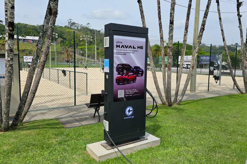 Novos pontos de carregamento GWM