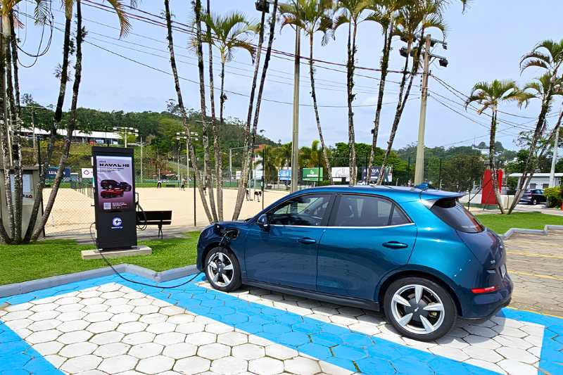 Novos pontos de carregamento GWM