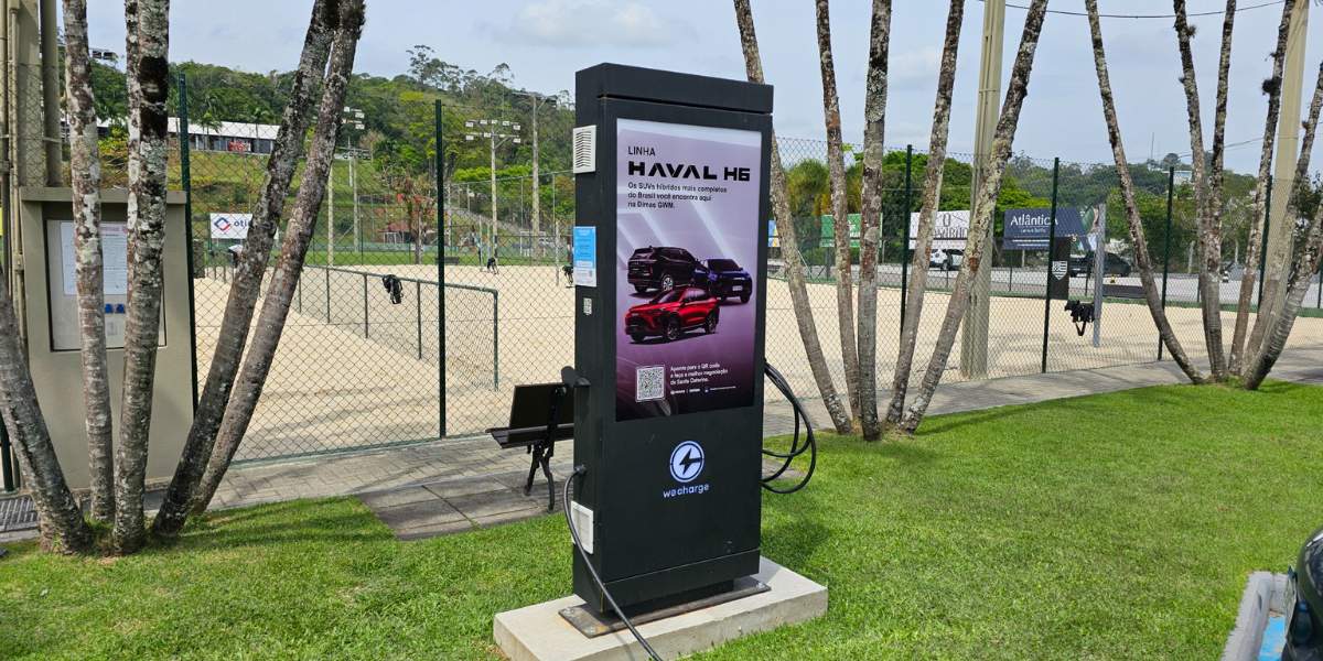 GWM amplia infraestrutura de recarga com sete novos pontos e 32 carregadores instalados