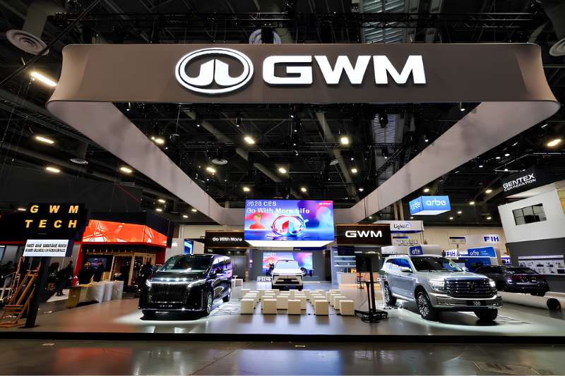 Stand da GWM no Consumer Electronics Show