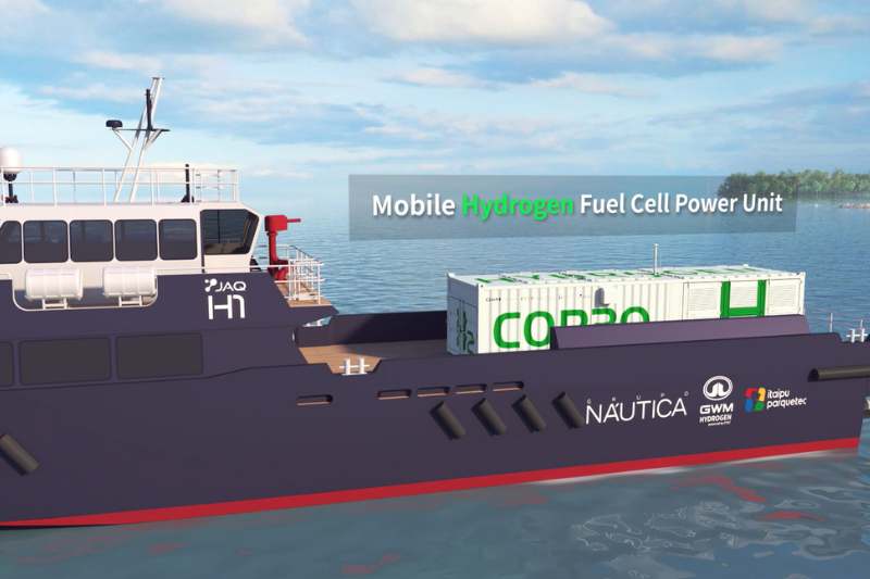 Unidade Móvel de Célula a Combustível a Hidrogênio