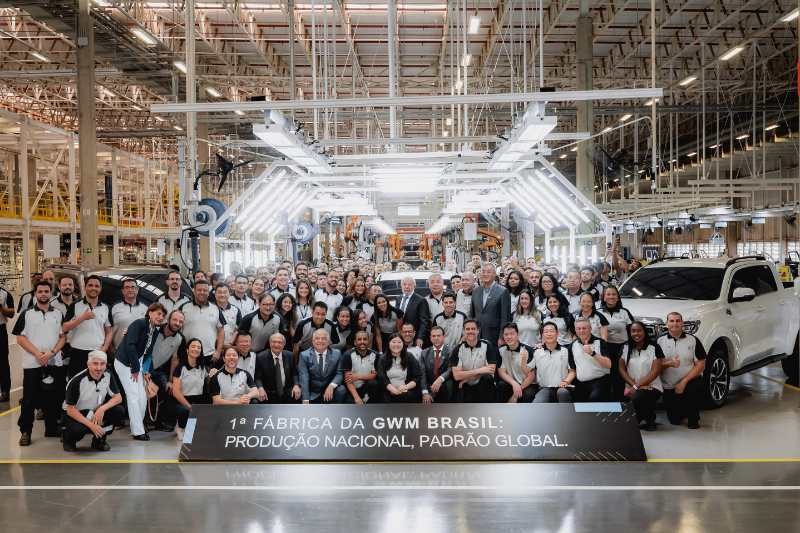 Inauguração fábrica GWM Brasil