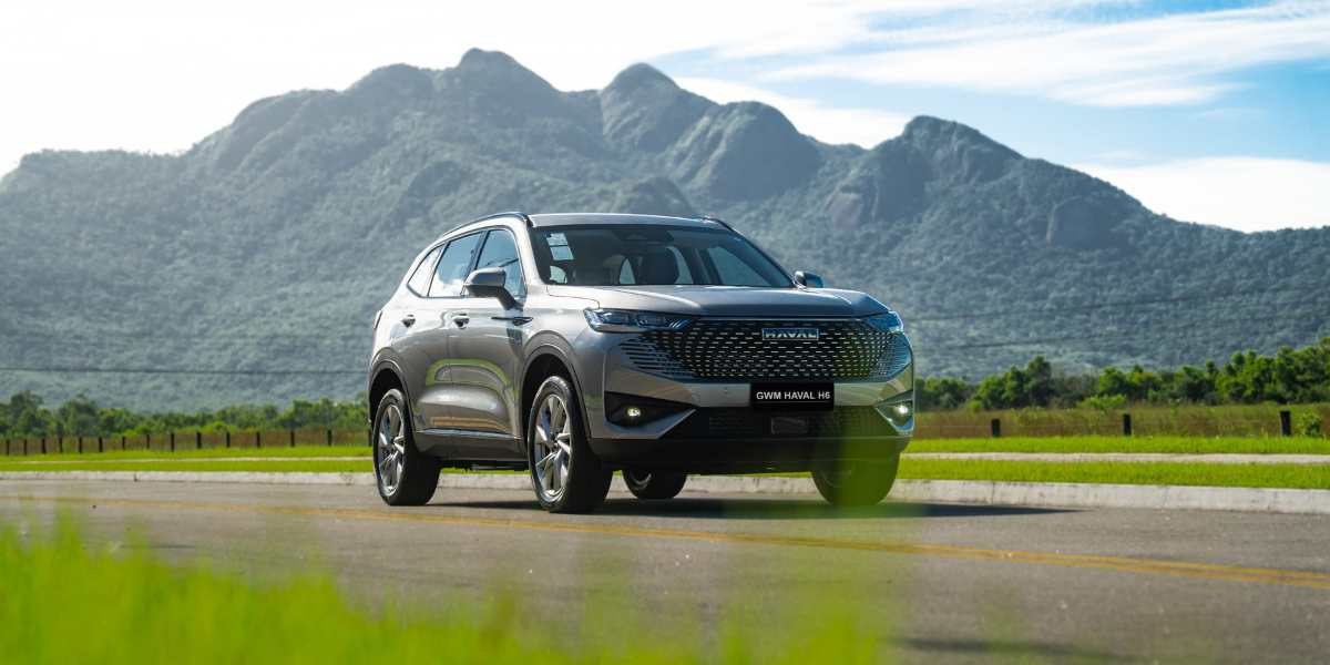 GWM Brasil cresce 7 vezes mais que o mercado neste ano e lidera com o Haval H6 entre os híbridos