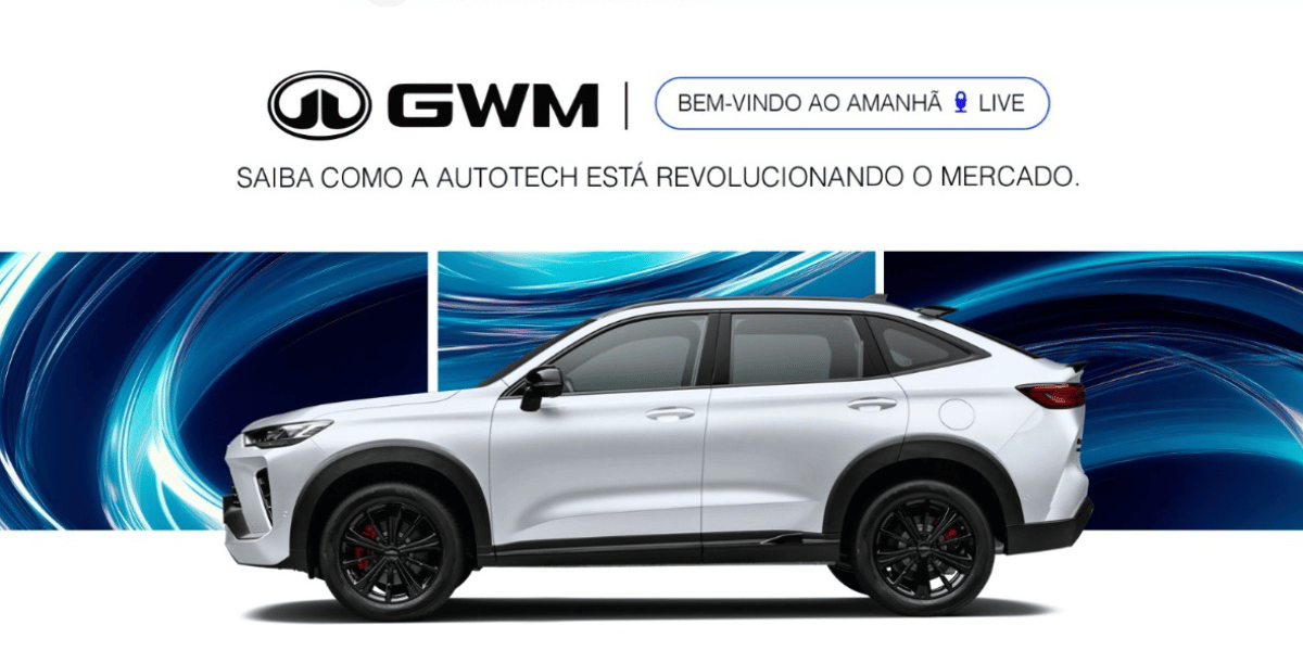 GWM Brasil realiza live Bem-vindo ao Amanhã nesta quinta-feira (13)