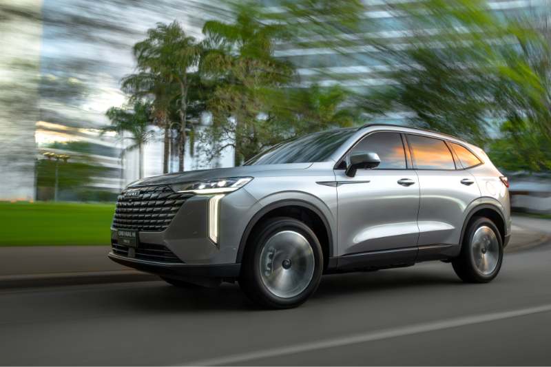 GWM cresce 70% em janeiro e mantém liderança do Haval H6