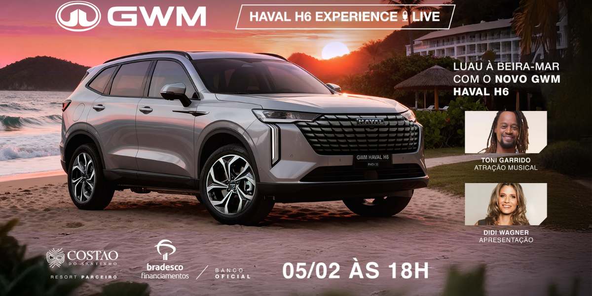 Novo Haval H6 é destaque em live especial da GWM Brasil