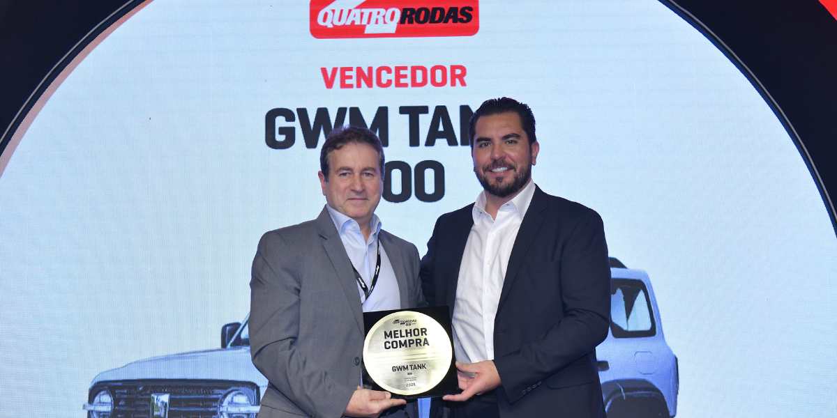 GWM Brasil vence em duas categorias do Prêmio Melhor Compra 2025 da Quatro Rodas