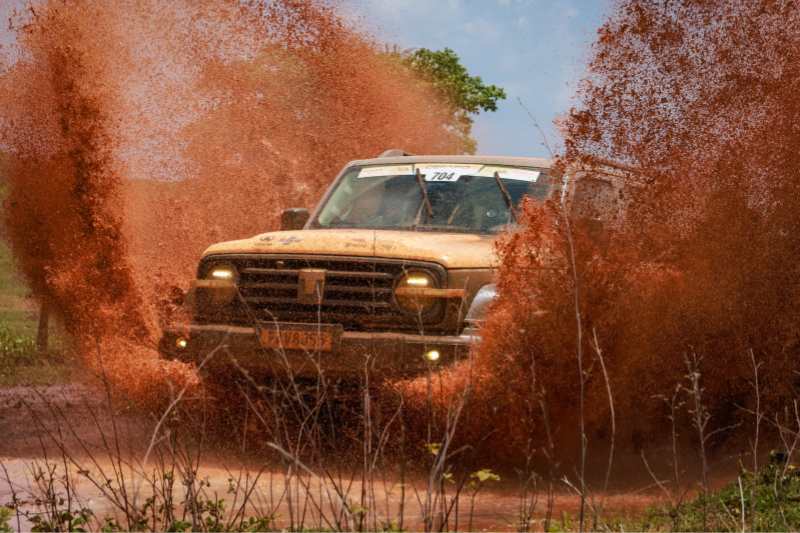 Tank 300 no Rally Cerápio