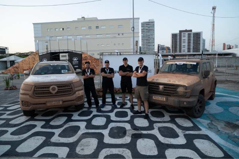 Equipe GWM no Rally Cerápio