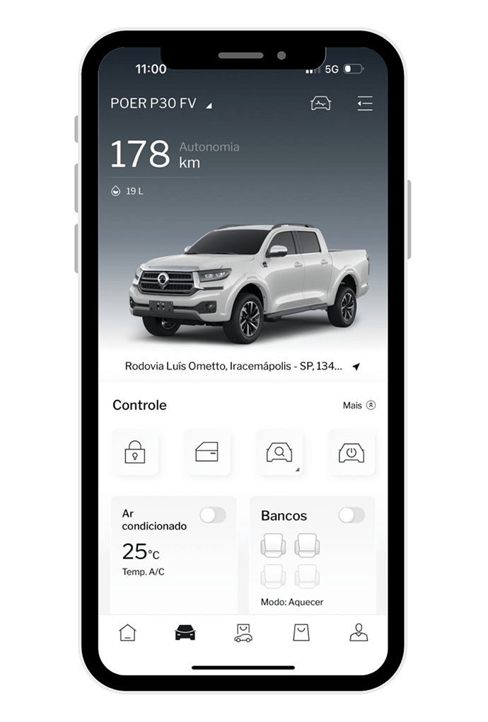 Poer P30 Exclusive: a picape conectada ao seu estilo de vida​